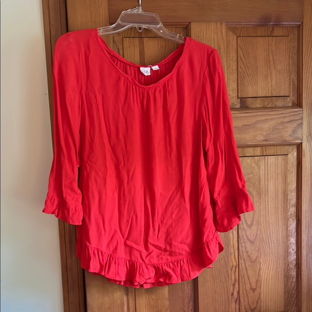 Women's GAP Red Blouse